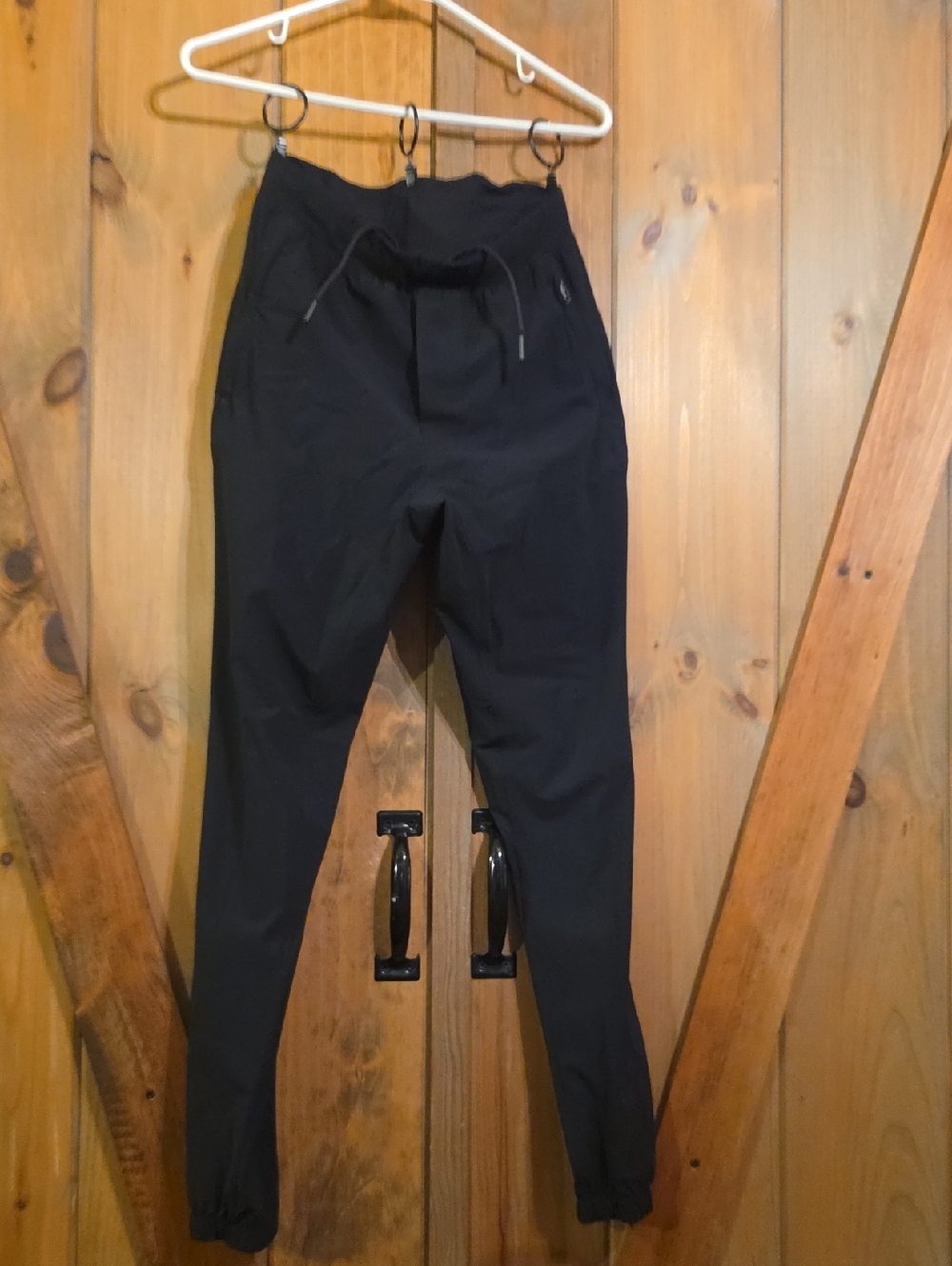 Lululemon Surge Jogger Men’s XS Black Zipper Ankle Athletic Pants Equiv Womens S